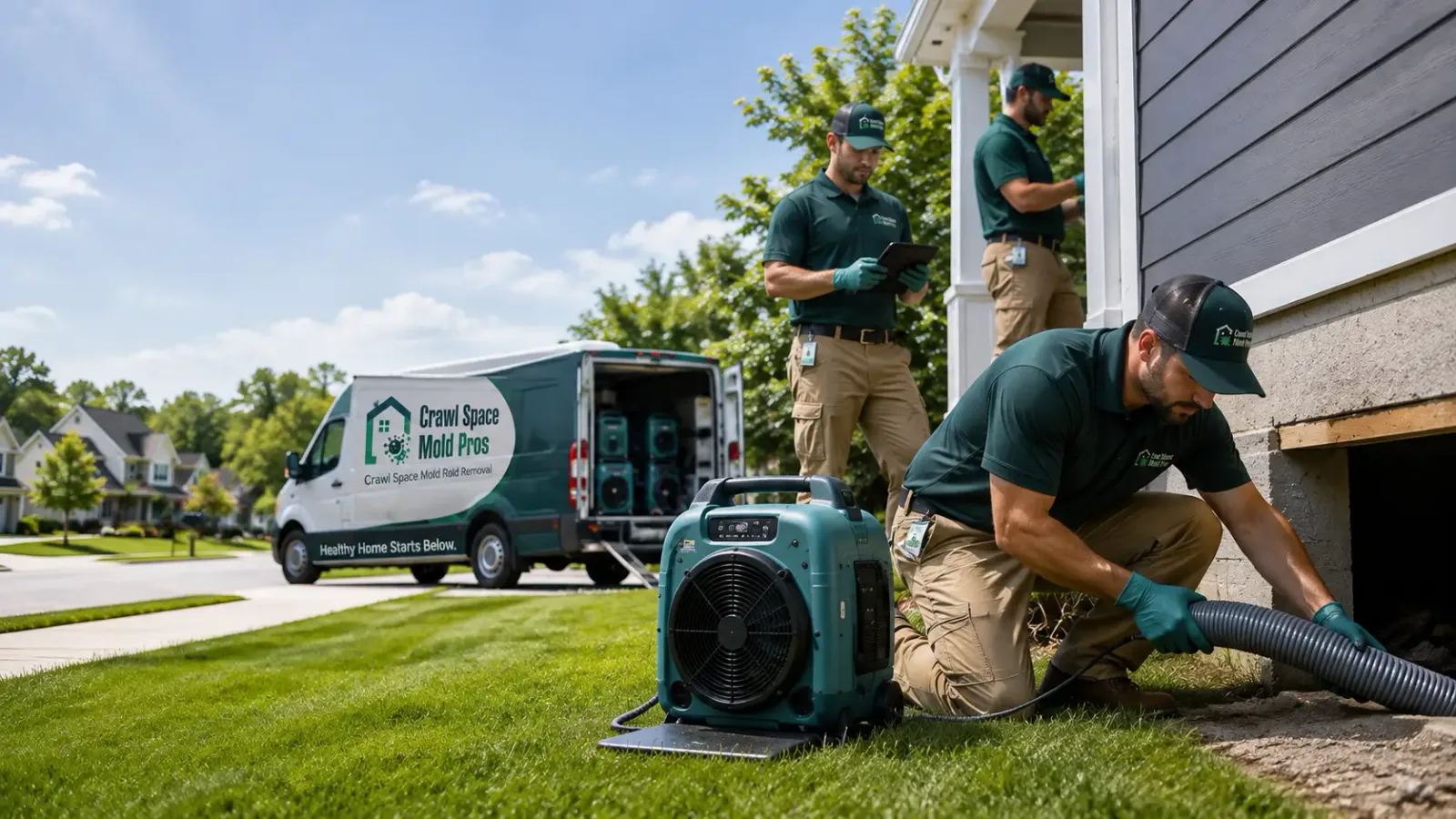 Crawl Space Mold Removal in Arlington, IA